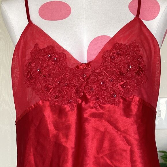 Cinema Etoile Red Lingerie Top - Picture 3 of 5